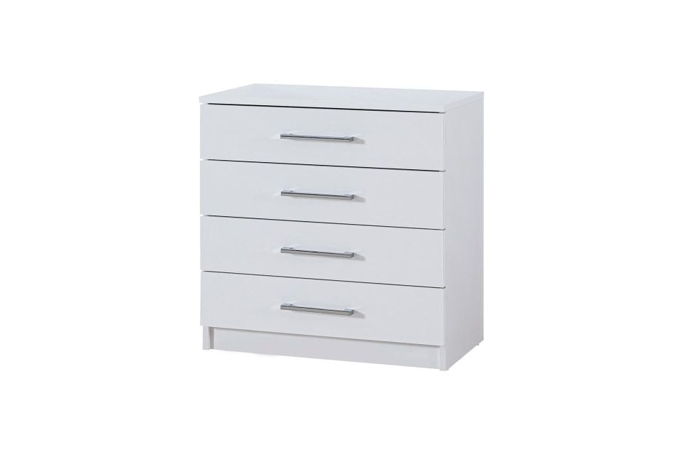 Ekol 4 Çekmeceli Şifonyer Beyaz