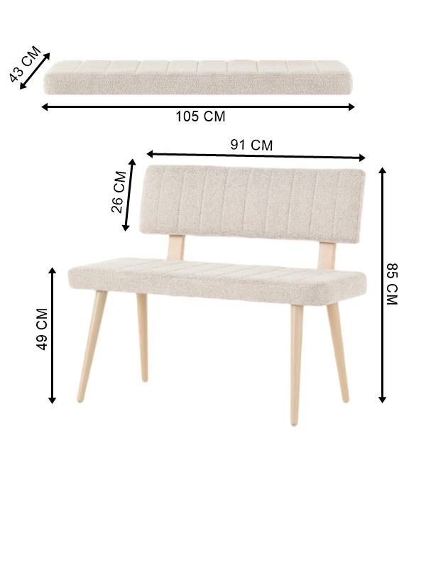 Berrak Kanepe 100 cm