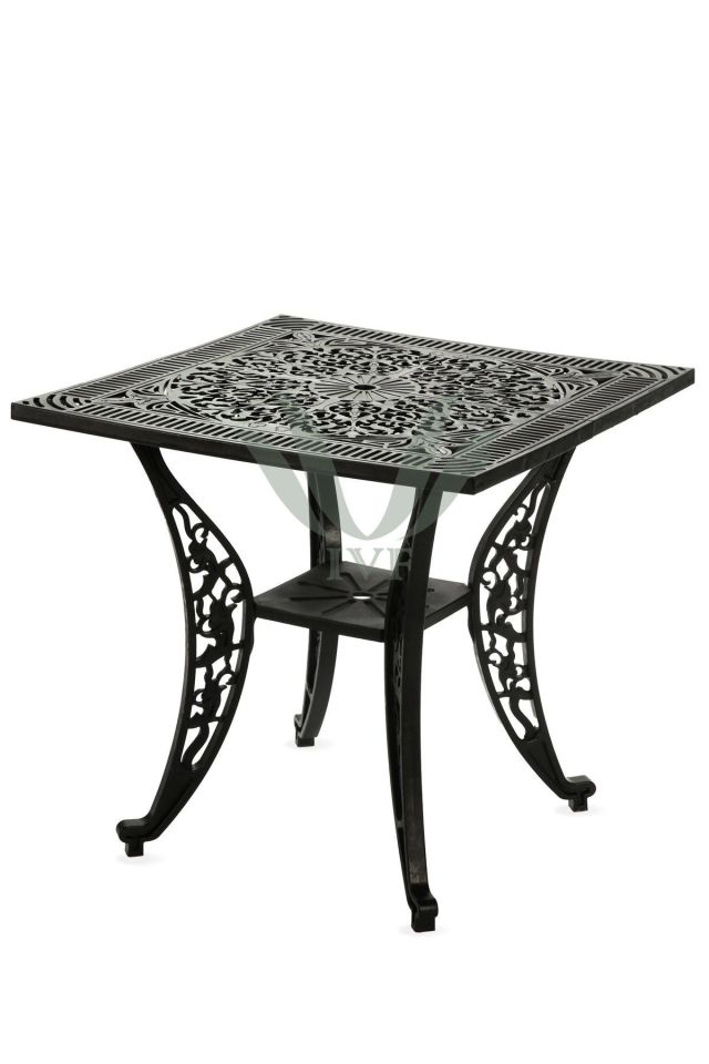 dekorazi home Beste Bahçe Masa Takımı Siyah 2+1