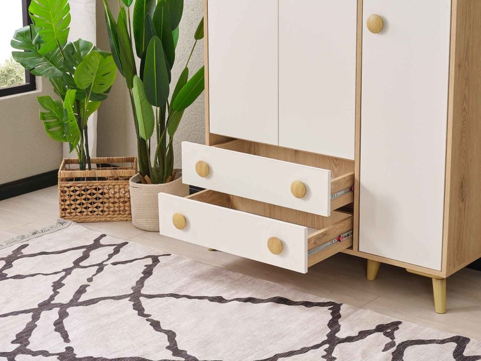 Domino 3 Kapılı Dolap