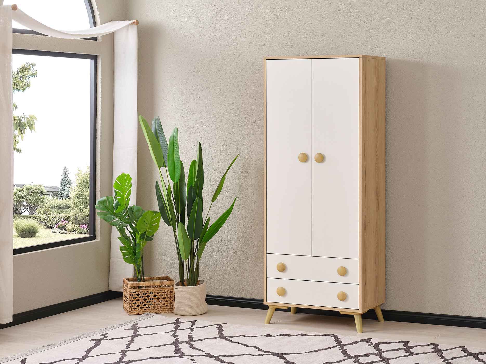 Domino 2 Kapılı Dolap