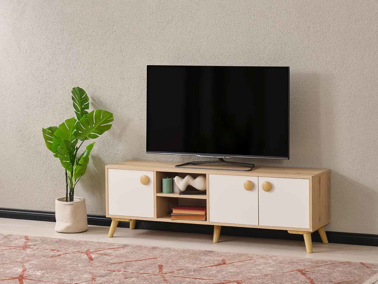 Domino 3 Kapaklı TV Sehpası