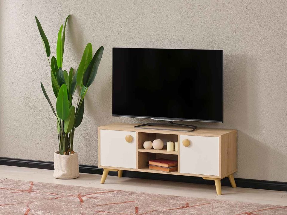 Domino 2 Kapaklı TV Sehpası