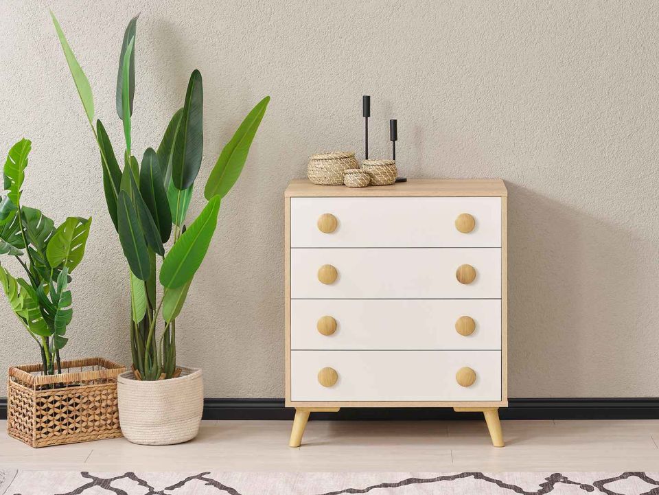 Domino 4 Çekmeceli Şifonyer