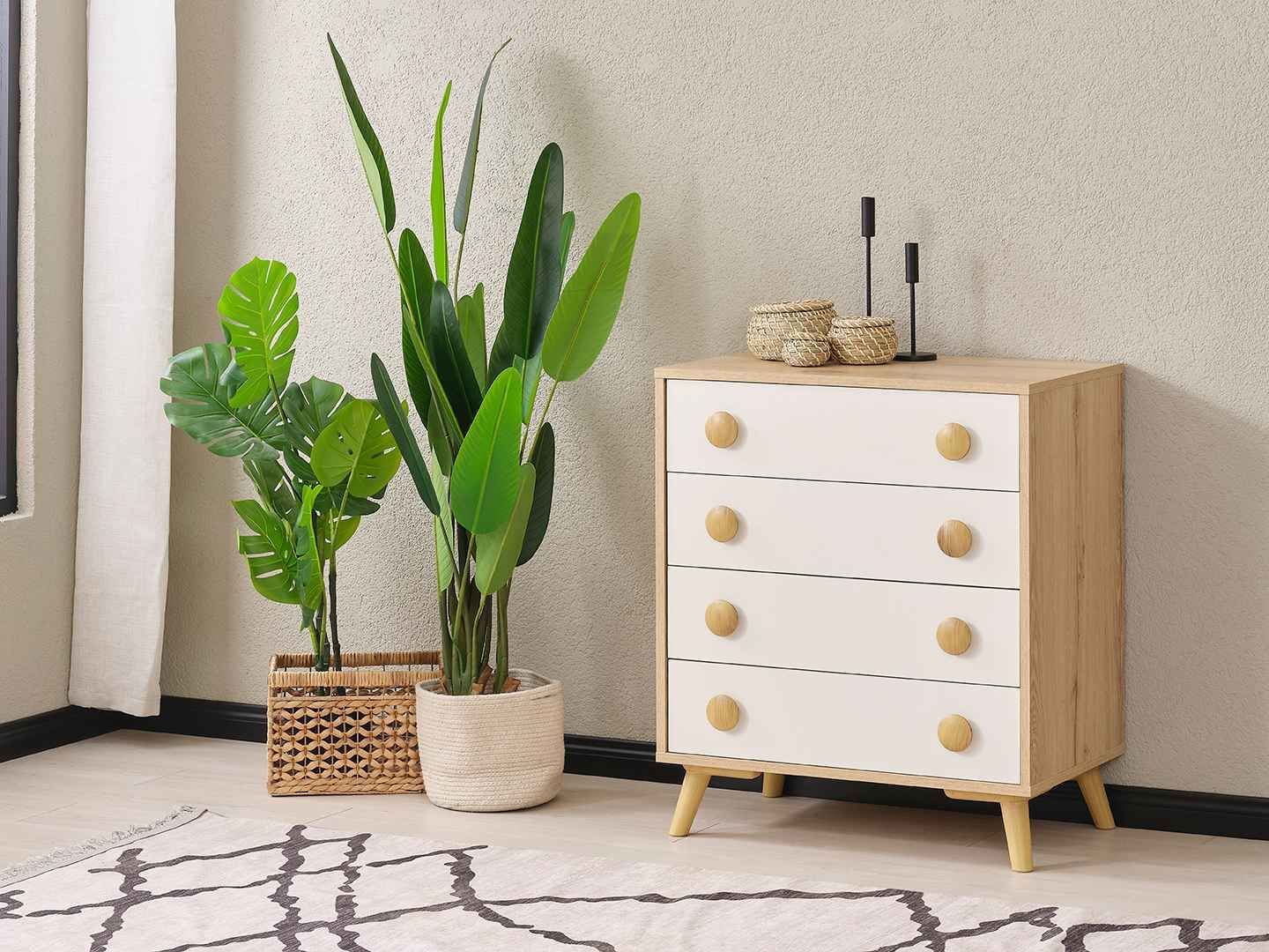 Domino 4 Çekmeceli Şifonyer