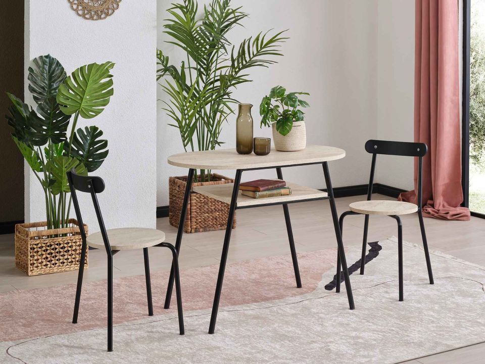 Başbaşa Mutfak Masa Seti-6