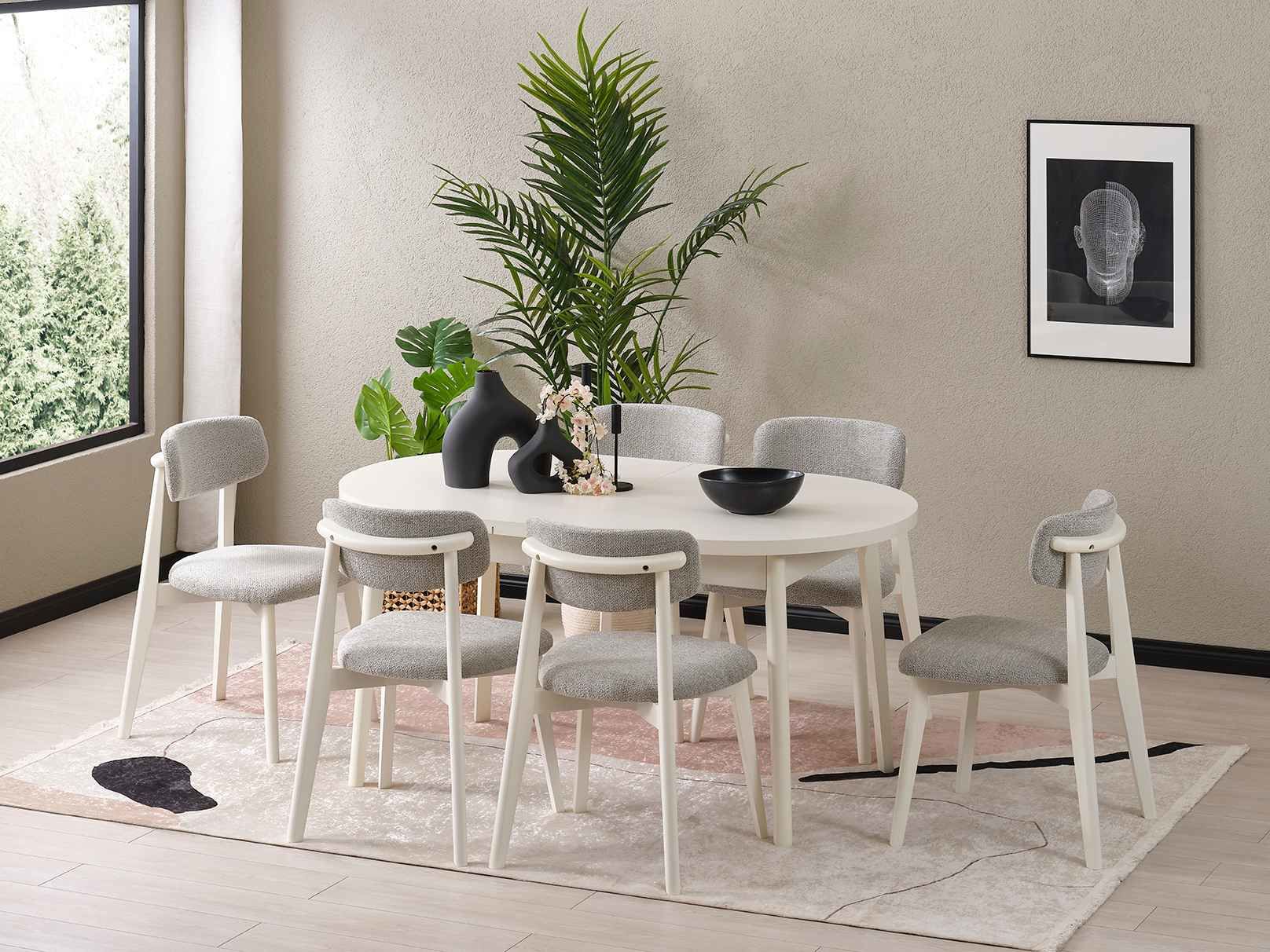 Işıl Yemek Masası Takımı