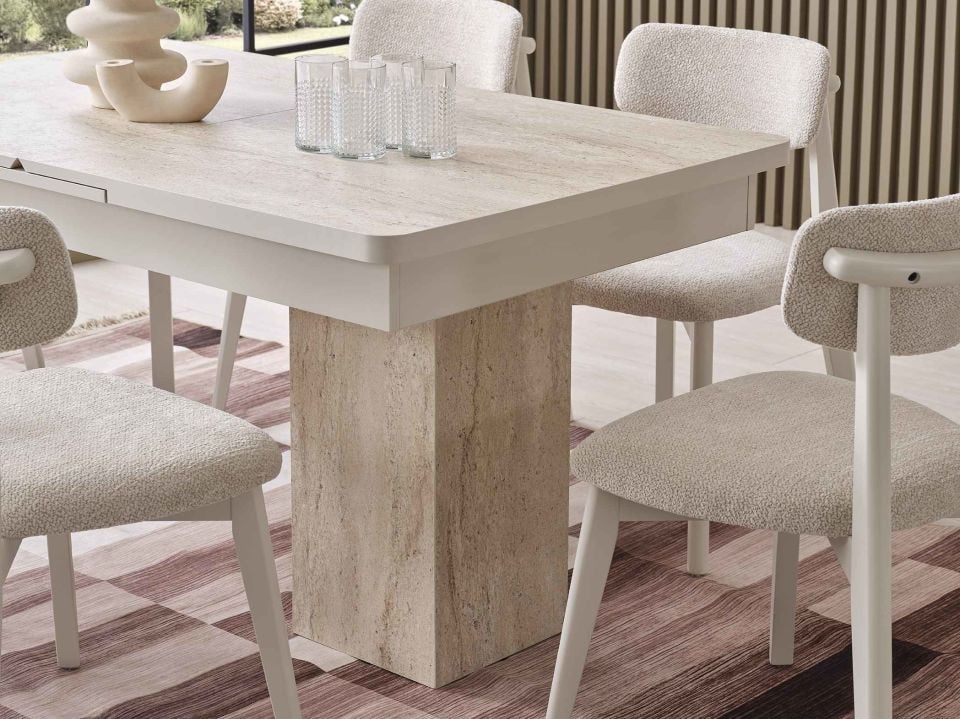 Dora Yemek Masası 90x150 cm