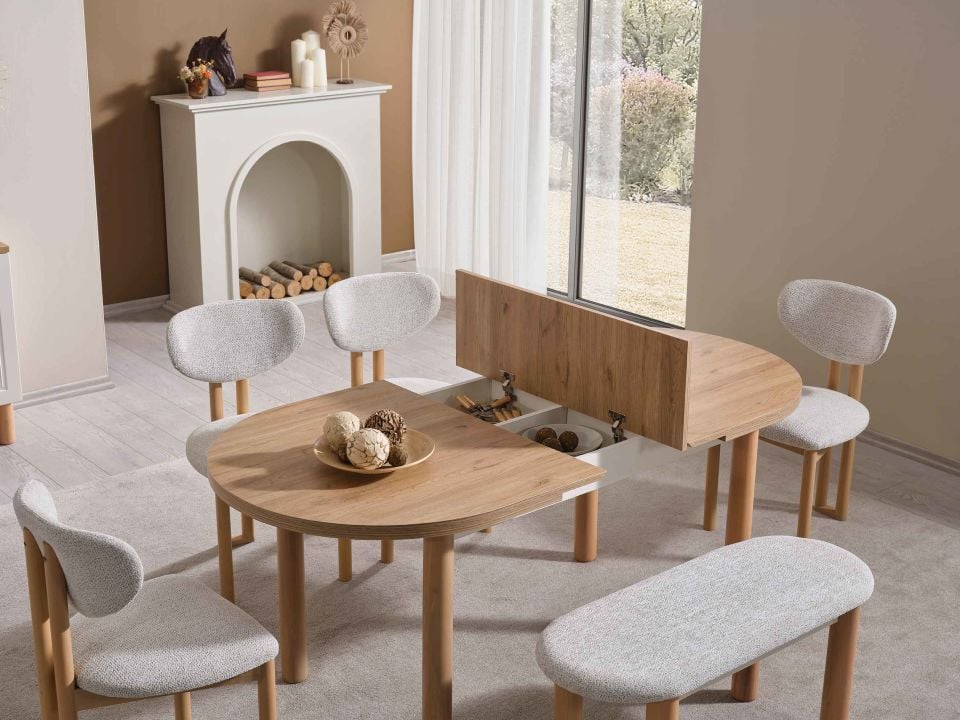 Masal Yemek Masası 90x156 cm