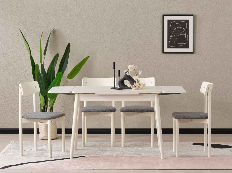 Angela Yandan Açılır Mutfak Masası 60x100 cm