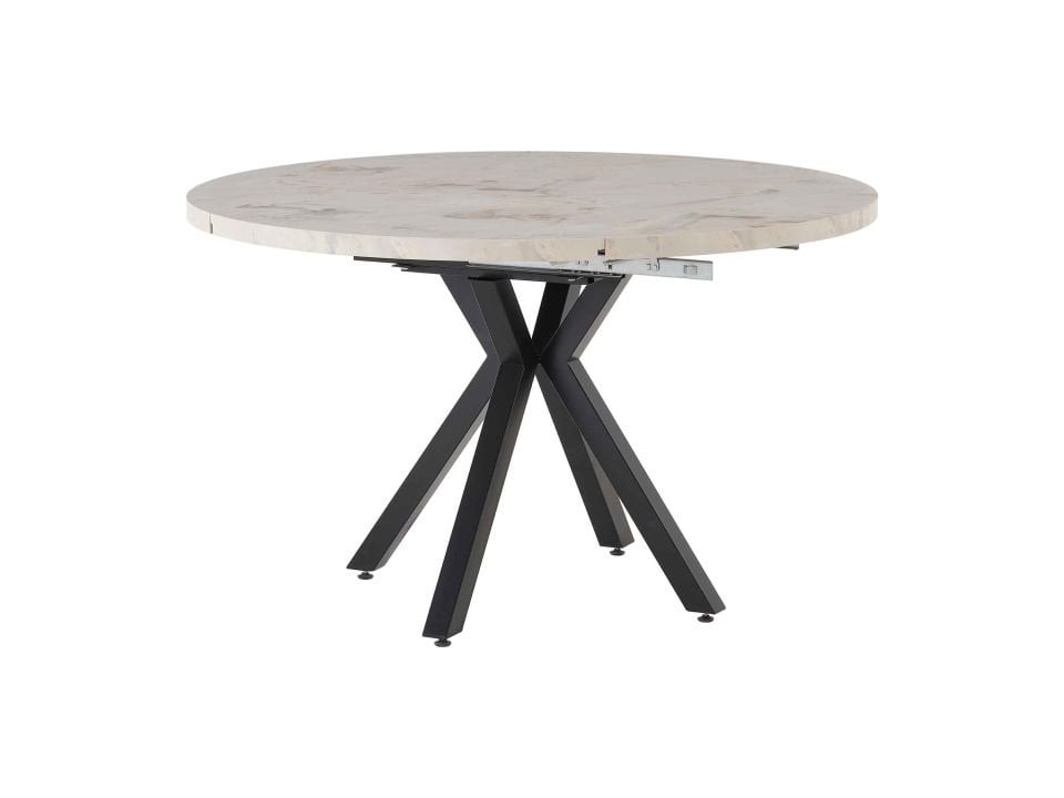 Petra Yuvarlak Açılır Mutfak Masası 75x125 cm