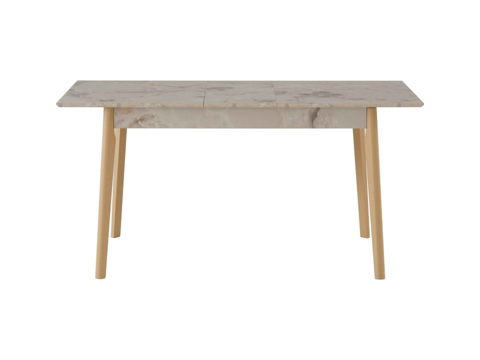 Aleda Ortadan Açılır Mutfak Masası 75x120 cm