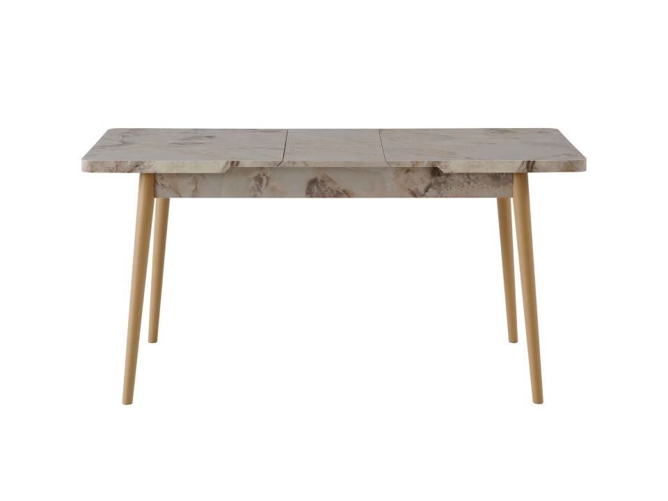 Lotta Ortadan Açılır Mutfak Masası 75x120 cm