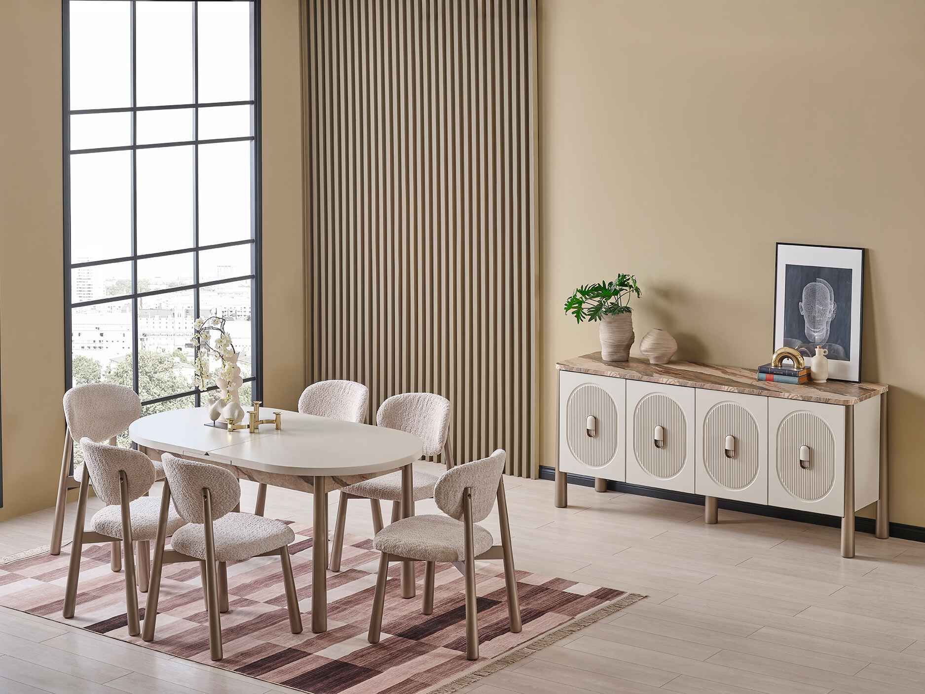 Oreste Yemek Odası Takımı