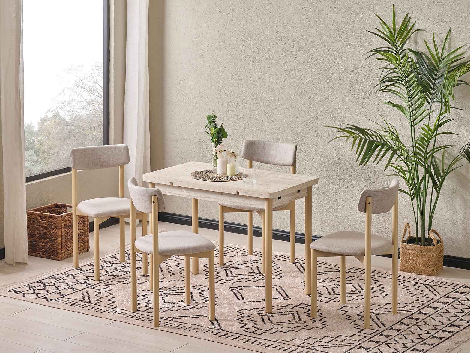 Afro Mutfak Masa Takımı