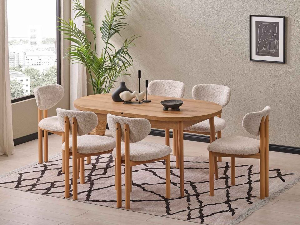 Romola Yemek Masası Takımı