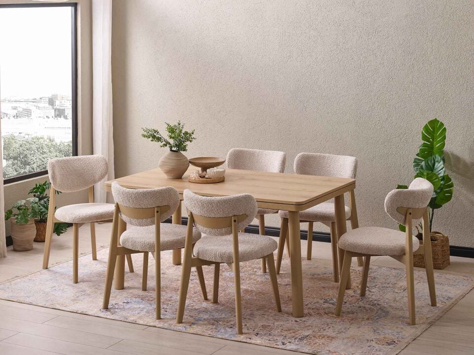 Rune Yemek Masası Takımı