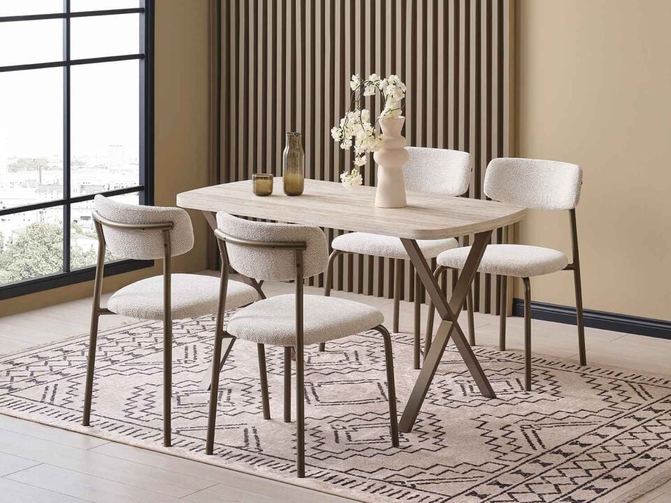 Adal Sabit Mutfak Masası 70x130 cm