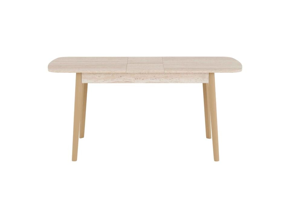 Babür Ortadan Açılır Mutfak Masası 75x130 cm