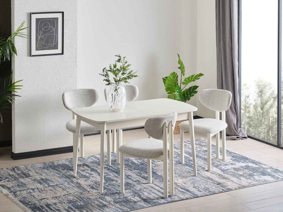 Cira Ortadan Açılır Mutfak Masası 75x130 cm