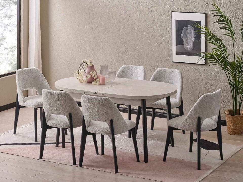 Morten Kelebek Açılır Yemek Masası 90x156 cm