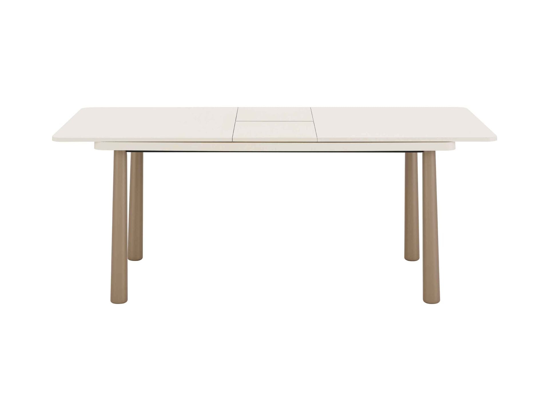 Yasmin Demir Kasalı Ortadan Açılır Yemek Masası 90x150 cm