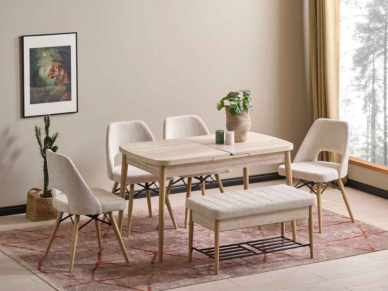 Como2 Mutfak Masa Takımı