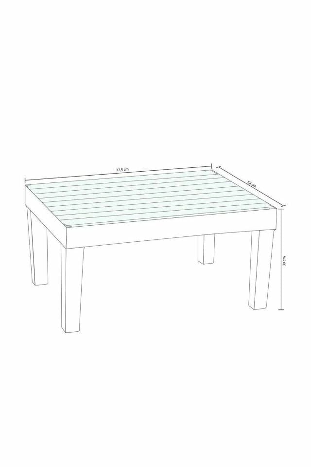 dekorazi home Amazon Bahçe Takımı Gri